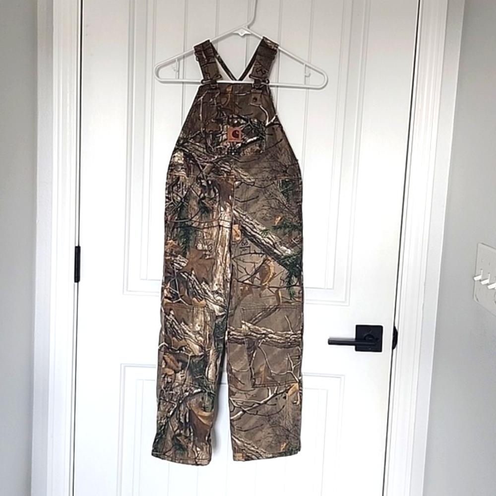 CARHARTT Insulated Camo Bib Overall